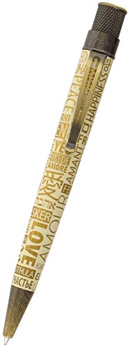 Retro 51 Popper Tornado Rollerball Pen Peace, Love & Happiness