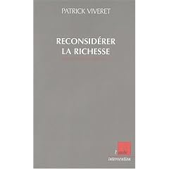 Reconsid�rer la richesse