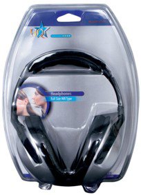 HQ HiFi Headphones with 40mm Neodymium Drivers Drivers for Quality Reproduction