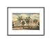 Public Library, Detroit, Michigan Architecture Pre-Matted Poster Print, 11x14