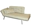 Mali Flex Khaki Color Futon with Frame and Cushions Elite Furniture