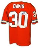 Terrell Davis Signed Denver Broncos Orange Crush Jersey