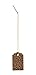 Small Strung Brown Leopard Price Tags - Pack of 500