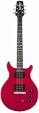 Slammer SP1 Special Double Cutaway Electric Guitar, Transparent Wine Red