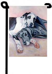 Sugar and Spice - Great Dane - Garden Flags