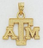Texas A & M University Letters Charm - XC450