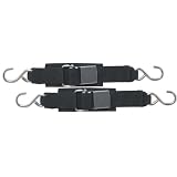 6' Stainless Steel Kwik-Lok Transom Tie-Downs, pair