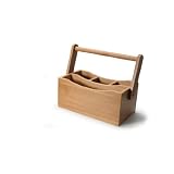 Natural Living Bamboo Flatware Caddy