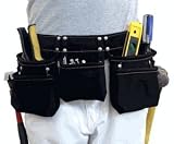 Leather Tool Belt - Black