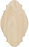 Walnut Hollow Pine French Provincial Signboard, 6 by 10 by 0.63-Inch