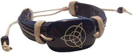 Striking Celtic Trinity Adjustable Tribal Bracelet