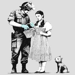 banksy wizard of oz