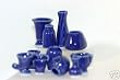 Dollhouse Miniature Porcelain 11 piece Vase Set