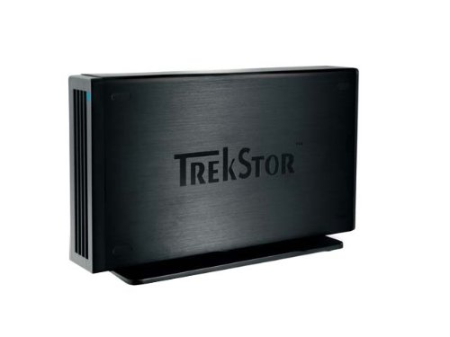 TrekStor DataStation 88350 500GB 3.5-Inch maxi m.u SATA External Hard Drive (Black)