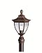 Kichler Lighting 9562TZG Amesbury PostTop Post Mount Light, Tannery Bronze