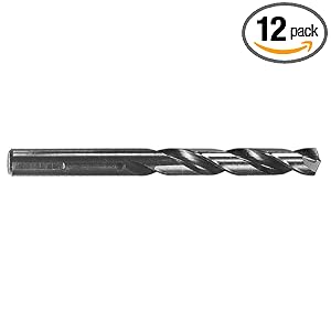 Champion Brute Platinum HSS Mechanics Length Drill-135 Deg. Split Point 12 Pack
