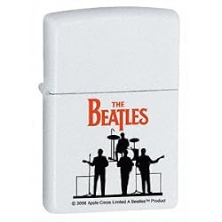 Zippo The Beatles Silhouette White Matte Pocket Lighter