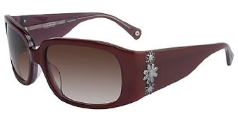 Click here to buy Coach S2001 610 Cranberry Plastic Sunglasses by Coach.