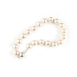 Single Strand 7-7.5 Inch 8MM Pink Shell Pearl Bracelet