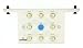 Leviton 47690-8C2 1X8 Passive Video Splitter Module, White
