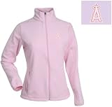 MLB Los Angeles Angels Mid Pink Womens Sleet Fleece
