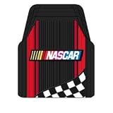 Nascar Flag Trim-to-Fit Floor Mats - Set of 2