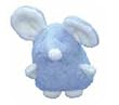 Under The Nile Organic Cotton Blue and White Mouse Baby Teething Toy