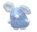 Under The Nile Organic Cotton Blue and White Mouse Baby Teething Toy