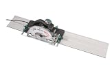 Wolfcraft 6910000 1 FKS 115 - F�hrungsschiene f�r Handkreiss�gen Passend f�r nahezu alle Handkreiss�gen. Inklusive 2 Zwingen. 1150 x 220 x 3