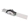 Wolfcraft 1 FKS 115 - F�hrungsschiene f�r Handkreiss�gen. Inklusive 2 Zwingen. 1150 x 220 x 3