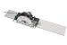 Wolfcraft 6910000 1 FKS 115 - F�hrungsschiene f�r Handkreiss�gen Passend f�r nahezu alle Handkreiss�gen. Inklusive 2 Zwingen. 1150 x 220 x 3
