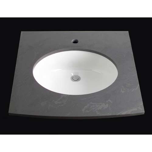 Barclay 4-733WH Rosa Undercounter Bathroom Sink