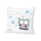 Eigenschaften Sheepworld  / Winterfriends Baumwollkissen