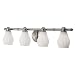 Checkolite 9644-71 Price Pfister Treviso Collection 4-Light Vanity, Brush Nickel