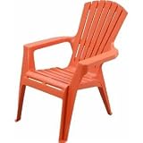 Adams Mfg 8460-06-3731 Kids Adirondack Chair, Coral Color