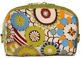 Cris Notti Retro Green Cosmetic Bag