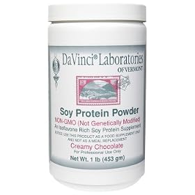 Davinci - Soy Protein Powder Choc., 1 lb powder