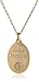 The Vatican Library Collection Oval Blue Angel Pendant Necklace