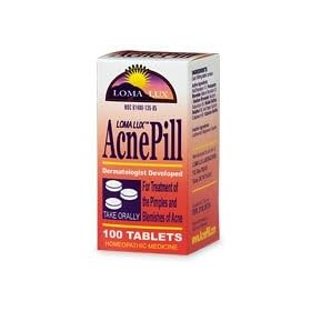 AcnePill - Loma Lux Homeopathic Medicine Tablets,100 ea