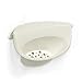 Corner Smart Bath Basket, Porcelain White