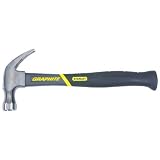 Stanley 51-507 20-Ounce Curved Claw Jacketed Graphite Hammer