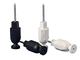 Monster Cable MM HTSS-B 5-Piece Home Theatre Surround Sound Speaker Mounting Kit (Black)