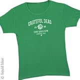 GRATEFUL DEAD Babydoll T-Shirt - Boston Garden 91 (Green)