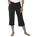 Apparel : Gilligan & O'Malley® Core Cropped Pants - Ebony