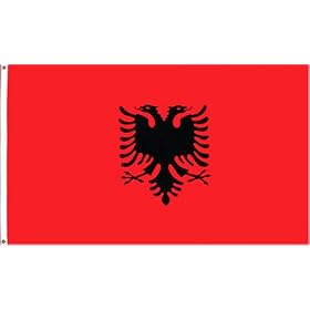 Albania Flag 3x5 3 x 5 NEW Albanian National Banner