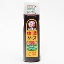ブルドック 中濃ソース ボトル 500ml