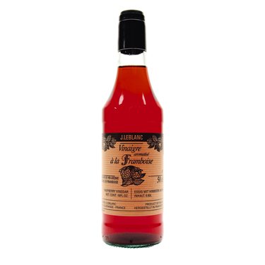 Jean LeBlanc French gourmet Raspberry Vinegar 16 oz large bottle by Jean LeBlanc