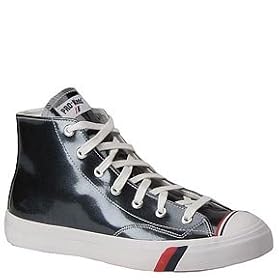 Pro-Keds Royal Hi Patent | Classic Shoes Black White by PRO-Keds