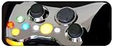 XCM Chrome Shell w/Yellow buttons & LED's