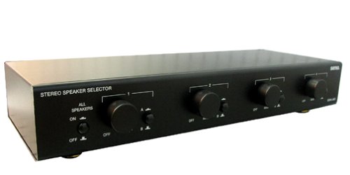 Sima SSW L4EX Speaker Selector for 4 Sets of Speakers